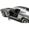 1967 Ford Mustang Custom "Eleanor" Gray Met. w/Black Stripes "Gone in 60 Seconds" (2000) Movie 1/18 Diecast Model by Greenlight - 3 of 4