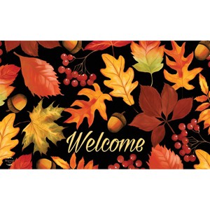 Briarwood Lane Fall Leaves Welcome Doormat Autumn Indoor / Outdoo - 1 of 4