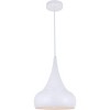 Elegant Lighting Circa 1 Light White Pendant - 3 of 4