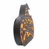 Roman 13.0 Inch Happy Halloween Lighted Pumpkin Witches Hat Bat Cat Pumpkin Figurines - 3 of 3