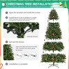 AZL1 Life Concept Artificial Trees 9-Foot Premium Spruce Christmas Tree with Metal Stand for Home Holiday Decor, Green, 66"*66"*108" - 3 of 4