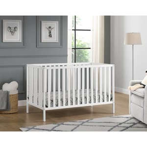 Oxford Baby Oakley 4-in-1 Island Crib - White - 1 of 4