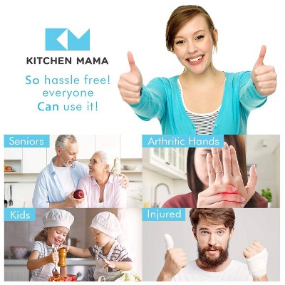 Sky Blue Battery Operated Automatic Electric Can Opener