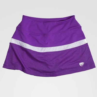 NCAA Kansas State Wildcats A-Line Skorts - Purple L