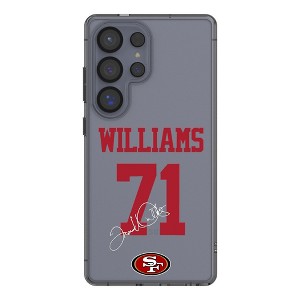 NFL San Francisco 49ers Players Game Tactic Clear Cell Phone Case for Samsung Galaxy - 1 of 4