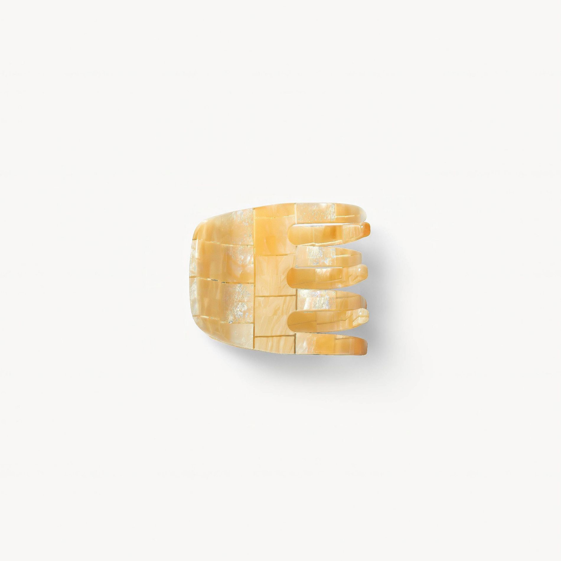 MACHETE Mini Claw Hair Clips And Pins - Sea Shell Checker - Beauty Studio