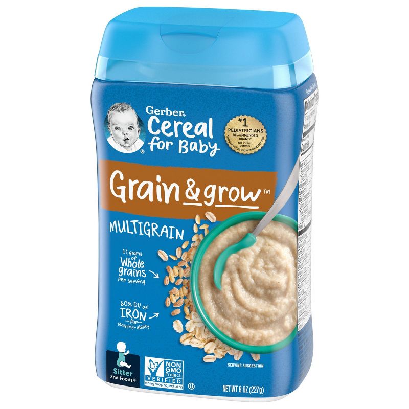 Gerber Multi-Grain Baby Cereals - 8oz, 5 of 7