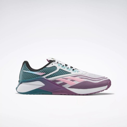 Reebok black and on sale purple