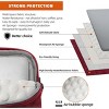 Laptop Bag, Slim Computer Handbag Sleeve Case for Women, Red - 4 of 4