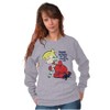 Christmas Member of Naughty List Sweatshirt for Men or Women Brisco Brands - 4 of 4