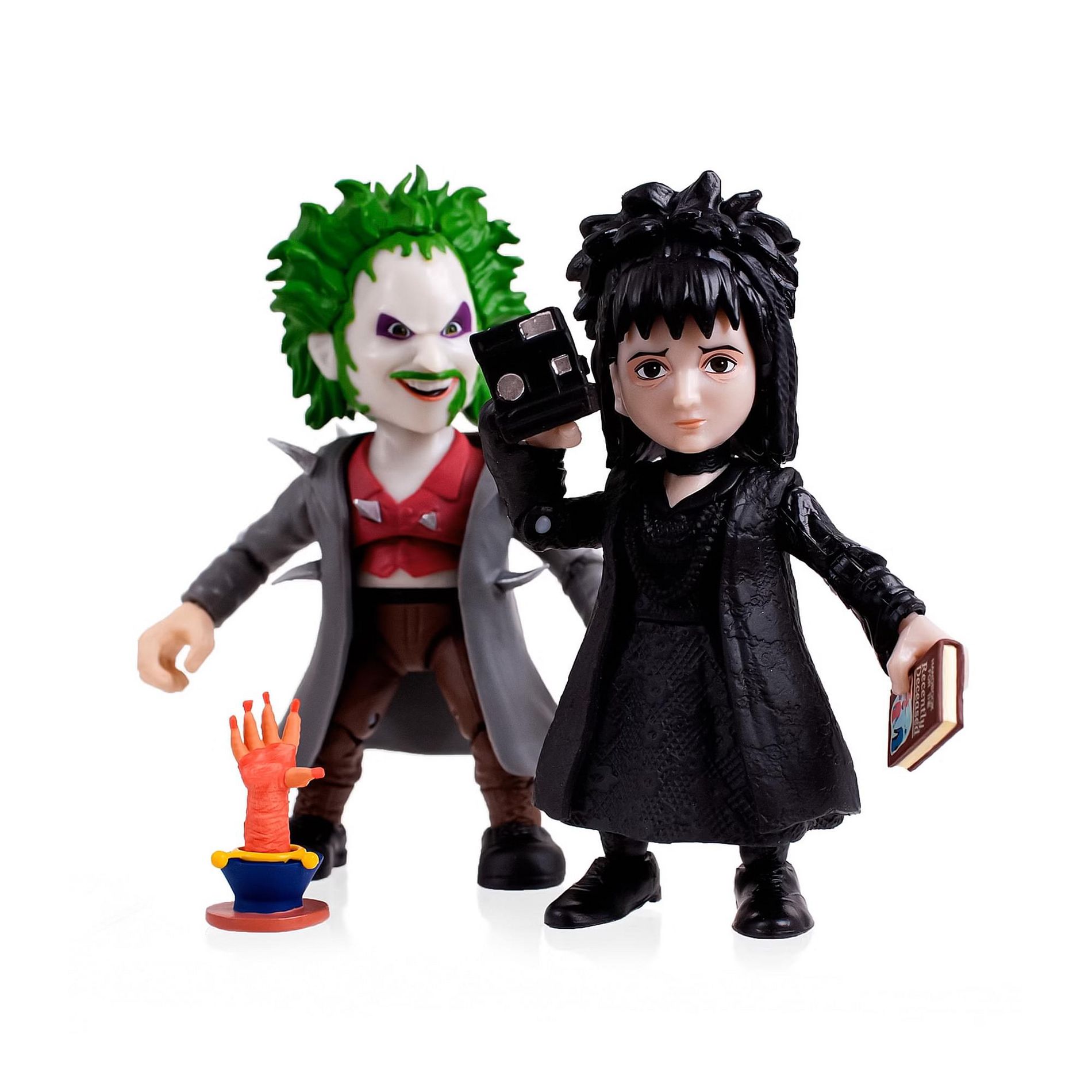 The Loyal Subjects Beetlejuice Action Vinyls Figure Set | Thorny Beetlejuice & Lydia