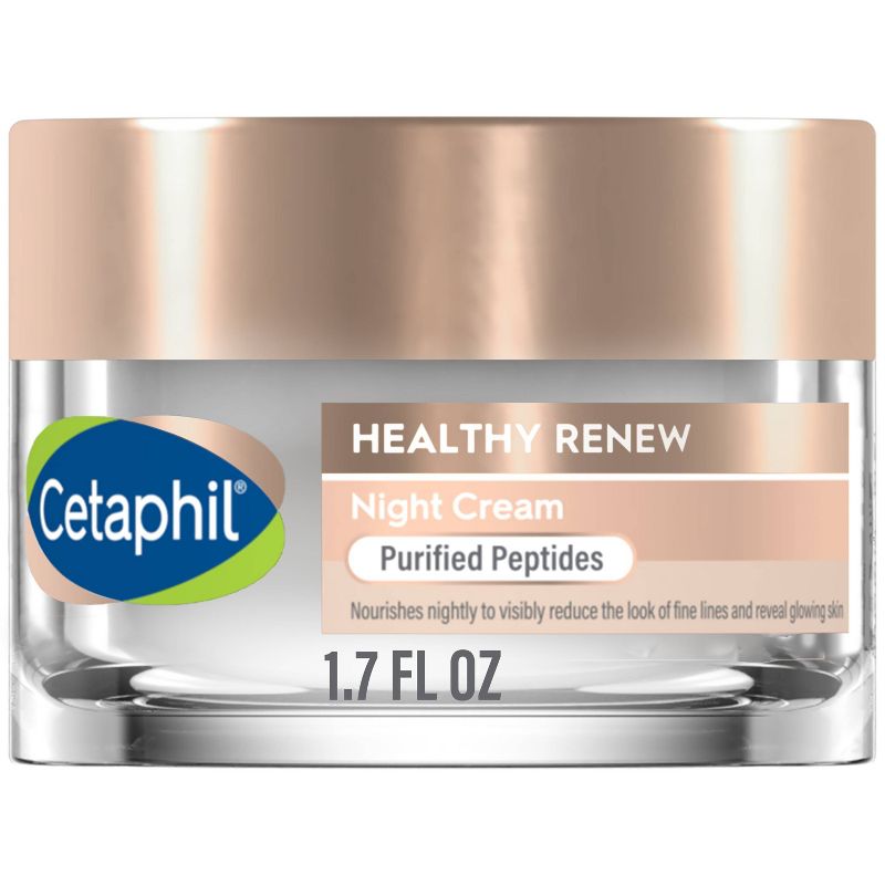 Cetaphil Healthy Renew Night Face Cream - 1.7oz, 1 of 11