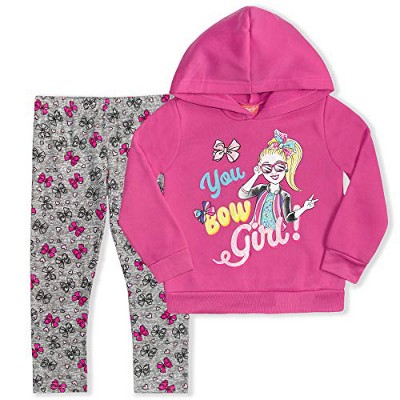 Nickelodeon Girl's 2-pack You Bow Girl! Jojo Siwa Hooded Sweatshirt And ...