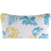 C&F Home Delilah Blue Quilted Pillow, 18" x 18" - 2 of 4