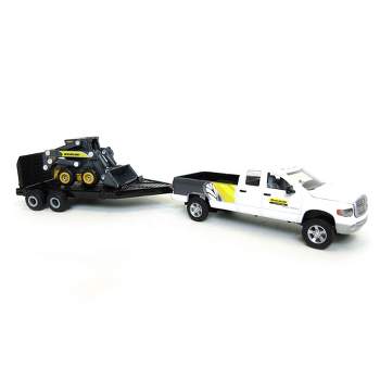 ERTL 1/64th Dodge Pickup with Trailer and New Holland L170 Skid Steer ERT13862