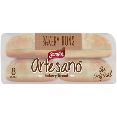 Sara Lee Artesano Hamburger Buns - 19oz/8ct