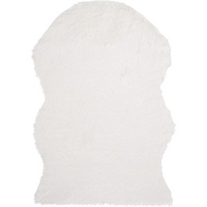 Faux Sheep Skin FSS115 Power Loomed Indoor Rugs - Safavieh - 1 of 4