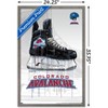 Trends International NHL Colorado Avalanche - Drip Skate 21 Framed Wall Poster Prints - 3 of 4