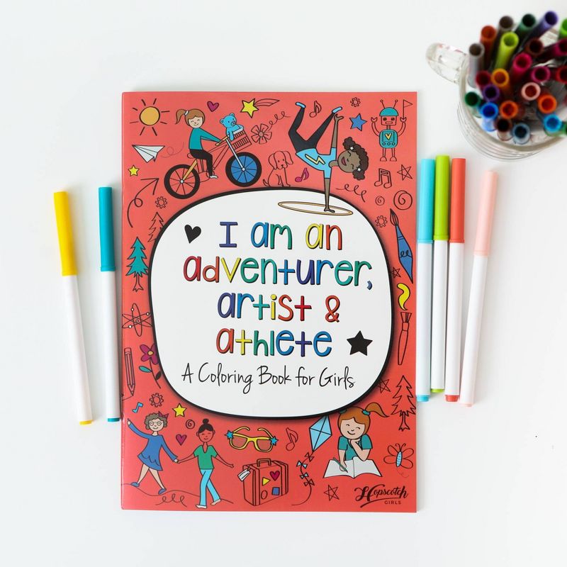 I Am an Adventurer Coloring Book - Hopscotch Girls, 2 of 9