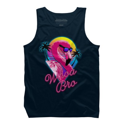 Men's Design By Humans Whoa Bro By tararisingnc Tank Top