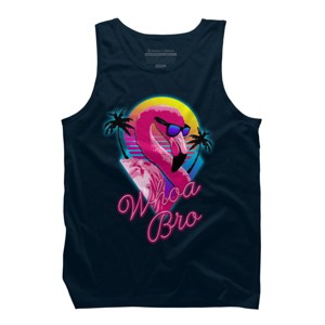Men's Design By Humans Whoa Bro By tararisingnc Tank Top - 1 of 3