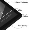 Americanflat 15x21 Picture Frame with Polished Plexiglass - Streamline Collection - Thin Border Picture Frame for Wall Display - Black - 3 of 4