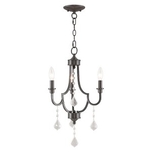 Livex Lighting Glendale 3 - Light Chandelier in  English Bronze - 1 of 4