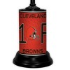 NFL 18-inch Desk/Table Lamp with Shade, #1 Fan with Team Logo, Cleveland Browns - 2 of 3