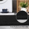 Acekool Brown Washable Area Rug 2x6, Solid Non Slip Low Pile Soft Carpet for Living Room, Bedroom, Kids, Nursery, Stain Resistant - 3 of 4