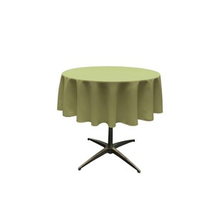 Slickblue Polyester Poplin Round Tablecloth 41 Different Colors 7 Sizes - 1 of 1