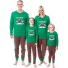 Peanuts Christmas Home For The Holidays 2 Piece Long Sleeve Pajama Set - 4 of 4