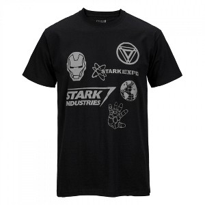Mens Iron Man Stark Expo T-Shirt - 1 of 3