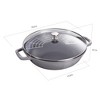 STAUB Cast Iron 4.5-qt Perfect Pan - 3 of 4