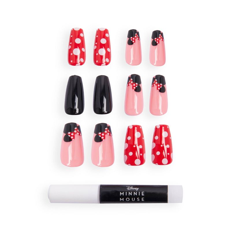 Makeup Revolution x Disney&#39;s Minnie Mouse Always In Style False Nails - 1ct, 3 of 6