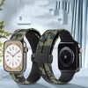 HTUTWOO Apple Watch Band Cool Camouflage Print Bands 42/44/ 45mm, Silicone Sport Wristband Strap for iWatch SE and Series 8/7/6/5/4/3/2/1 - 3 of 4