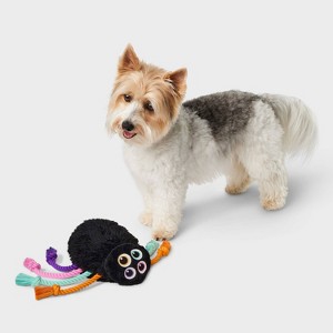 14.5" Giant Spider Dog Rope Plush Toy - Boots & Barkley™ - 1 of 3