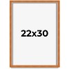 PosterPalooza | Classic Brown Picture Frame - UV Acrylic, Foam Board Backing, Hanging Hardware - 2 of 4