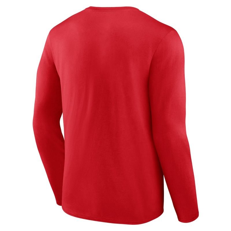 MLB St. Louis Cardinals Men&#39;s Long Sleeve Core T-Shirt, 3 of 4