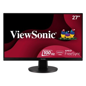 ViewSonic VA2747-MH 27 Inch Full HD 1080p Monitor with Ultra-Thin Bezel, AMD FreeSync, 100Hz, Eye Care, and HDMI, VGA Inputs for Home and Office - 1 of 4
