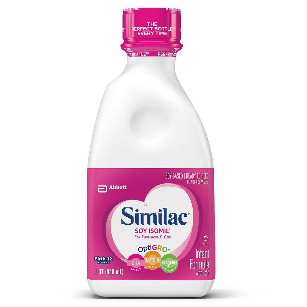 Similac Soy Isomil Ready to Feed Infant Formula - 32 fl oz