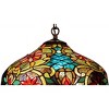 Chloe Lighting Leslie Tiffany-Style Victorian 2 Light Ceiling Pendant Fixture 18" Shade - 3 of 3