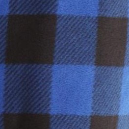 black & royal buffalo plaid
