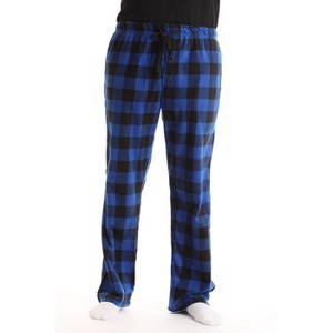 #followme Ultra Soft Fleece Men's Plaid Pajama Pants with Pockets - 1 of 3