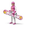 Bruder bWorld Snowboarder Woman with Accessories - 2 of 2