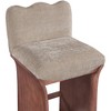 Meridian Furniture,Shaw Chenille Fabric Upholstered Counter Stool - 4 of 4