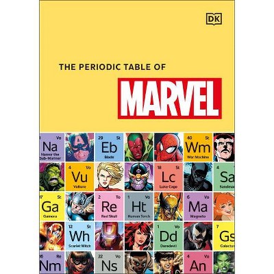 The Periodic Table of Marvel - by  Melanie Scott (Hardcover)