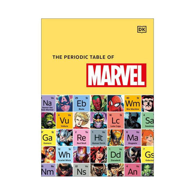 The Periodic Table of Marvel - by  Melanie Scott (Hardcover), 1 of 2