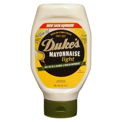 Duke's Light Mayonnaise 18oz