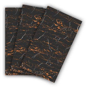J&V TEXTILES 6PCS Marble Peel and Stick Backsplash Waterproof Washroom Wall Panels, Peel and Stick Tile, PVC Wall Panels for Kitchen- 11.8"x23.6" - 1 of 3