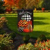 Briarwood Lane Fall Garden Flag 12x18 For Outdoor Patterned Pumpkin Stack Burlap For Fall Garden Flag Flags For Outside - 4 of 4